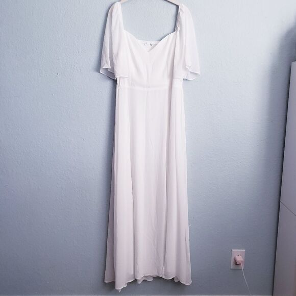 Baltic Born Sierra White Sweatheart Maxi Dress - Picture 2 of 6